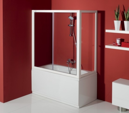 Kolpa-San Orion TSv 70/75/80 fix fal (78-81 cm, Silver, Edzett üveg átlátszó, 80 cm, #730480)