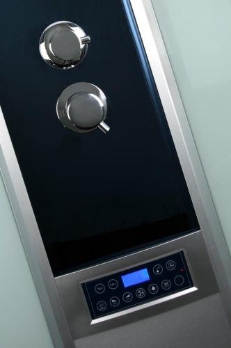 Roltechnik LLR Hidromasszázs és gőzkabin (termosztátos csaptelep, 100x100x216 cm, #LLR1000 Grohe)