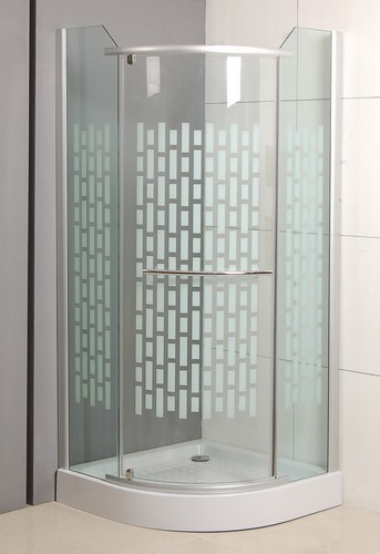 Roltechnik Primo negyedköríves zuhanykabin (78-80x210 cm, Ezüst, Transparent, 80x80 cm)