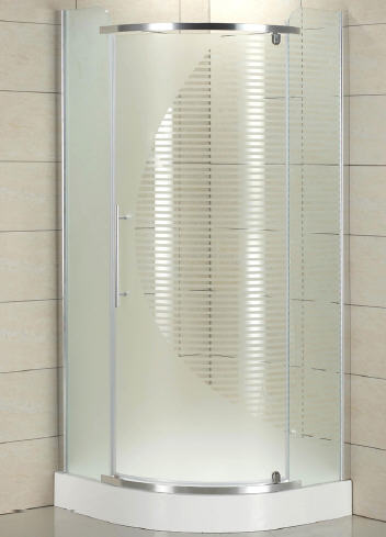Roltechnik Sani Pro Point negyedköríves zuhanykabin (80x80 cm, króm, Mintás, 80x80x200 cm, #4000352)