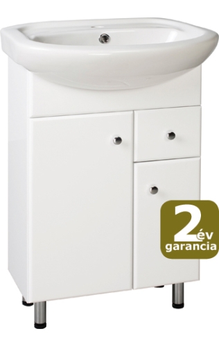 Hopa P-55/60-U+S Mosdó szekrény (25,5x49x79 cm, #P-55-U+S)