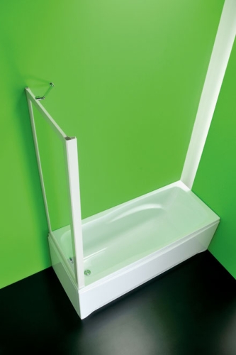 Hopa Sopravasca Fisso CC kádfal (Plexiüveg, Fehér, 77-80 x 150 cm, #BSSVF80CCP)