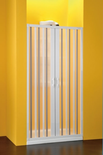 Hopa Sirio zuhanyajtó (Műanyag, Fehér (S), 140-80 x 188 cm)