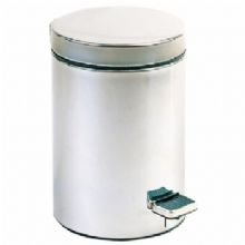 Nofer Miha rozsdamentes lábpedálos acél hulladékgyűjtő (Szálcsiszolt, 5 l, 09101.S)