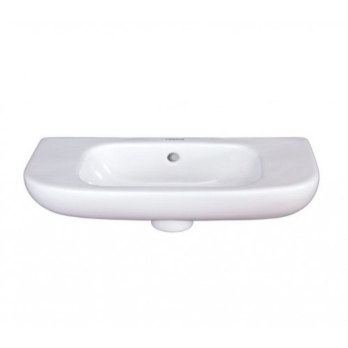 Duravit D-Code 50x22 cm kézmosó csaplyuk nélkül (07065000002)