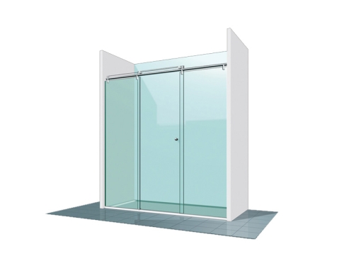 Varioglass Vendum V3 tolós zuhanyajtó víztiszta üveg (240 cm)