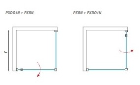 Roltechnik Proxima Line PXBN/800 80 cm-es zuhanyfal (780-805 mm, brillant, transparent, 527-8000000-00-02)