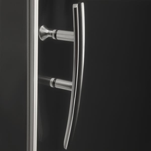 Roltechnik Proxima Line PXR2N 100x100 cm-es negyedköríves zuhanykabin (980-1005x1850 mm, brillant, transparent, 531-100R55N-00-02)