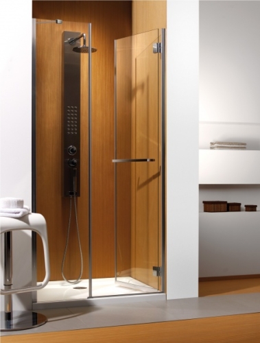 Radaway Carena DWJ 100 zuhanyajtó (100x195 cm / jobbos, króm, Barna, #34322-01-08NR)