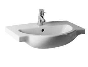 Jika Mio 67x47 cm mosdó csaplyukkal H8147150001041 (8.1471.5.000.104.1)