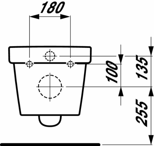 Laufen Lb3 fali wc mély öblítéssel 8.2068.0.000.000.1 (H8206800000001)