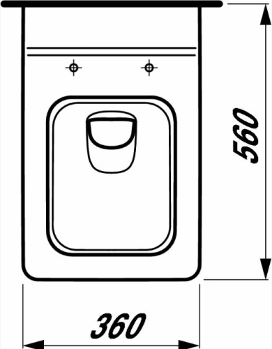 Laufen Living City mély öblítésű fali wc 8.2043.5.000.000.1 (H8204350000001)