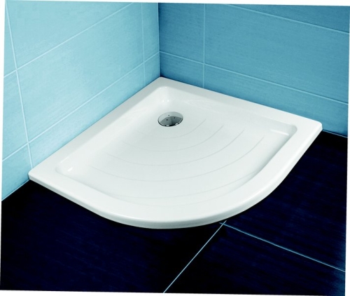 Ravak Kaskada Ronda LA negyedköríves zuhanytálca (beépíthető, 90x90 cm, #A217001220)