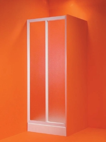 Hopa Maestro Ex zuhanyajtó fehér, 110-100x185 cm, Polystyrol