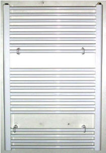 Cosmo Trend egyenes törülköző szárító csőradiátor (fehér, 450x960 mm, 424 W)