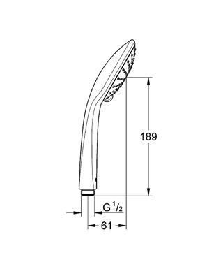 Grohe Euphoria kézizuhany Eco 27220 000 (27220000)