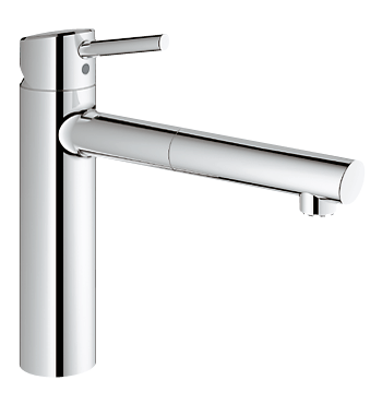 Grohe Concetto egykaros mosogató csaptelep kihúzható gyöngyöztetővel 31214 001 (31214001)
