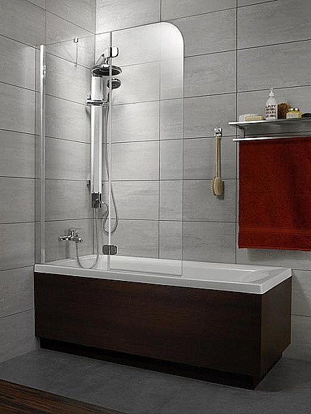 Radaway Torrenta PND 101x150 kádparaván, balos, Grafit 201202-105NL