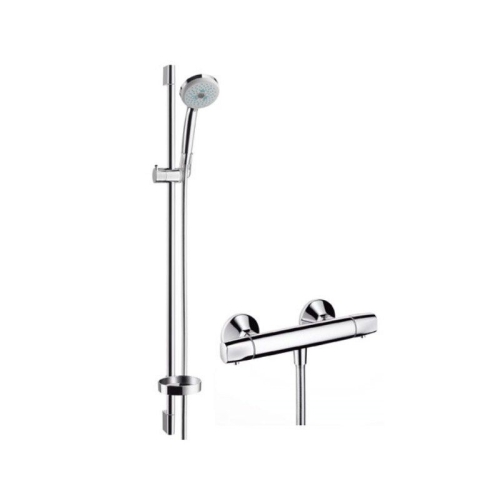 Hansgrohe 27055 Croma 100 Multi/Ecostat E Combi zuhanyszett termosztátos zuhanycsapteleppel (27055000)
