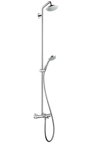 Hansgrohe Croma 100 EcoSmart termosztátos zuhanyrendszer kádhoz 27144 000 (27144000)