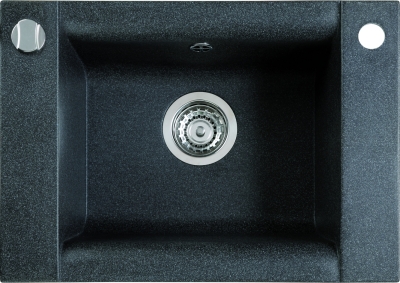 Marmorin Voga 1 medencés gránit mosogató (fekete)