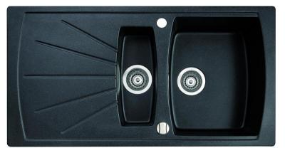 Marmorin Fenco 1 medencés gránit mosogató gyümölcsmosóval és csepegtetővel (barna)