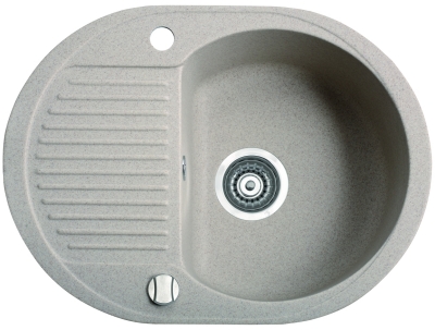 Marmorin Duro 1 medecés gránit mosogató kis csepegtetővel (metál fekete)