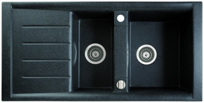 Marmorin Profir 1 medencés gránit mosogató gyümölcsmosóval és csepegtetővel (terracota)