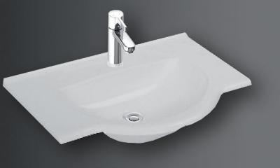 Marmorin Citi Bis 70/80/100 öntött márvány mosdó (100x44x35, fehér)
