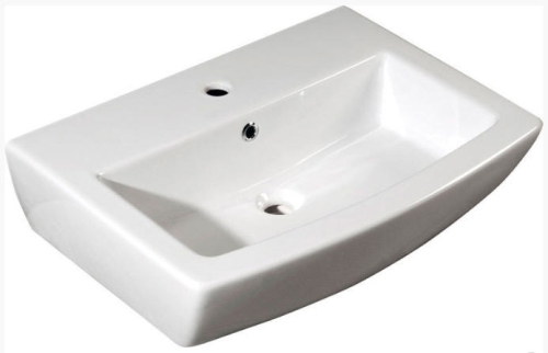 Sapho Ece Purity 65x48/17 ráültethető mosdó 10PL50065 (2511)