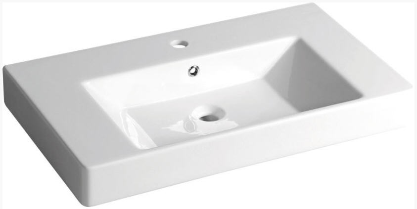 Sapho Ece Purity 80x45/14,5 ráültethető mosdó 10PL50080 (2588)