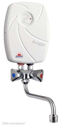 Kospel EPS Twister-mosdó elektromos átfolyós vízmelegítő (230 V, 4,4 KW, #EPS-4,4 Twister)