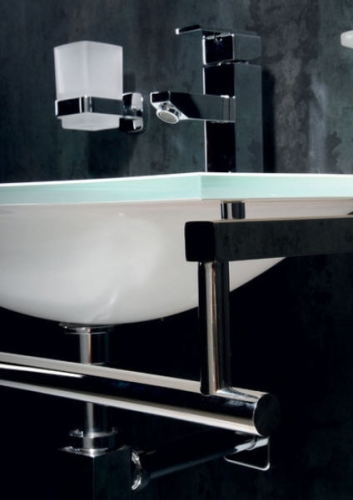 Sapho Beauty Madlen 90x50 cm fehér üvegmosdó (2501-09)
