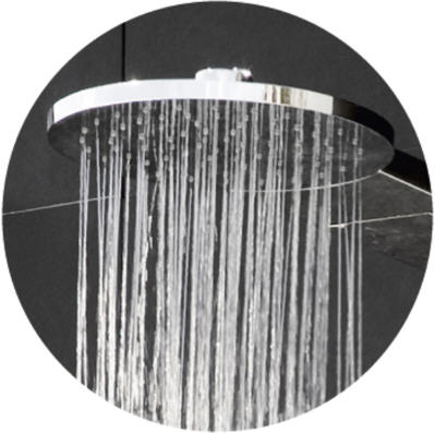 Sapho Trio Glam zuhanyoszlop termosztátos csapteleppel (GL625151)