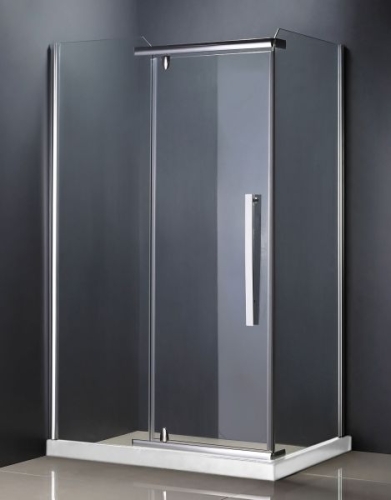 Niagara Wellness Carib trans 80x100 szögletes zuhanykabin  (80x100 cm, króm, transparent, #önálló kabin)