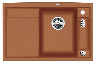 BLANCO AXIA II 45S Silgranit mosogató tartozékokkal (alumetál, #516776)