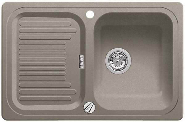 BLANCO CLASSIC 45S-F Silgranit BLANCOCLASSIC 45S-F Silgranit munkalap szintbe építhető gránit mosogató (pezsgő, #513957)