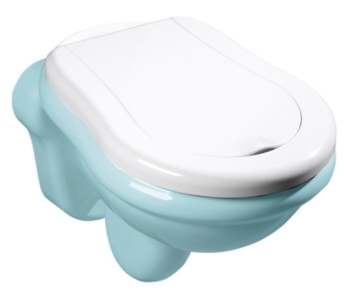 Sapho KERASAN RETRO Soft Close WC-ülőke, fehér/króm 108901