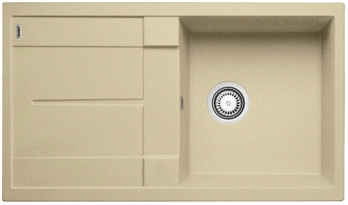 BLANCO METRA 5S Silgranit mosogató szűrőkosárral, pezsgő 513936