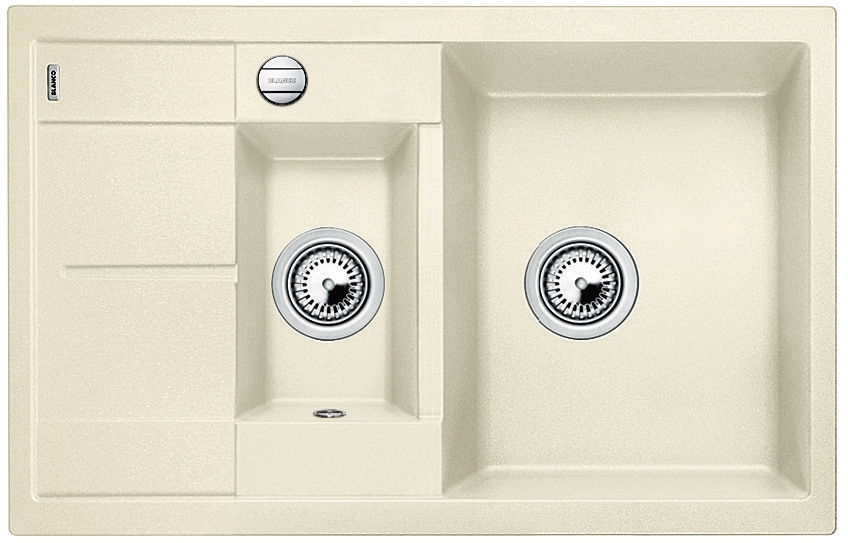 BLANCO METRA 6S COMPACT Silgranit mosogatótál dugókiemelővel, jázmin 513469