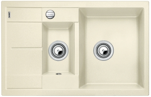 BLANCO METRA 6S COMPACT Silgranit mosogatótál dugókiemelővel, jázmin 513469