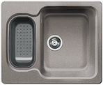 BLANCO NOVA 6 Silgranit mosogató műanyag gyümölcsmosó betéttel (tartufo, #517374)