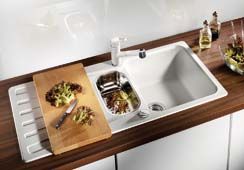 BLANCO NOVA 6S Silgranit mosogató dugókiemelővel (tartufo, #517380)