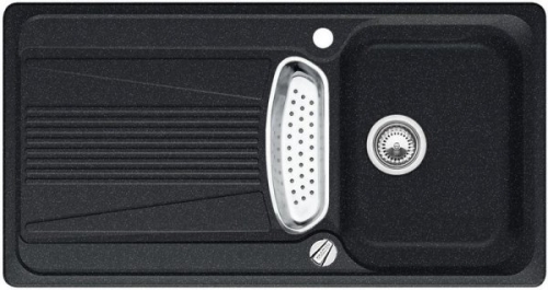 BLANCOVIVA 5S Silgranit mosogató dugókiemelővel (alumetál)