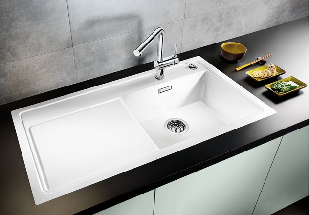 BLANCO ZENAR XL 6S-F Silgranit mosogató dugókiemelővel tartozékokkal jobbos (kávé, #516058)