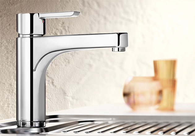 BLANCO PYLOS króm álló mosogató csaptelep (rozsdamentes színhatású, #512989)