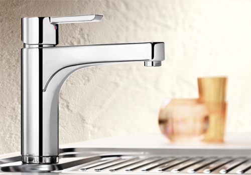 BLANCO PYLOS króm álló mosogató csaptelep (rozsdamentes színhatású, #512989)