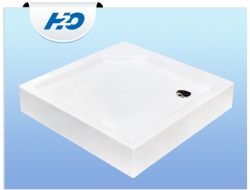 H2O Zeno Standard 80x80 szögletes zuhanytálca (12303)