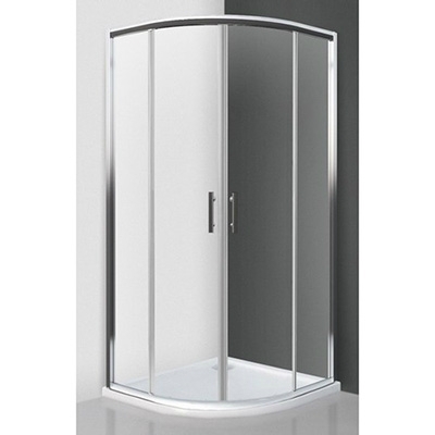 Roltechnik HGR2-Chinchilla negyedköríves zuhanykabin (78,5-80 cm, króm, Chinchilla)