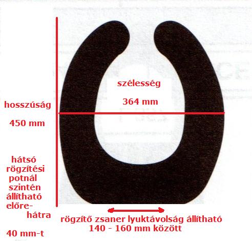 Easy D-S 1 mozgássérült WC ülőke és fedél NEM MAGASÍTOTT
